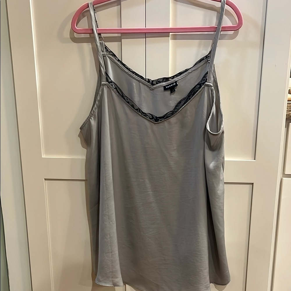 Torrid Gray Camisole Top